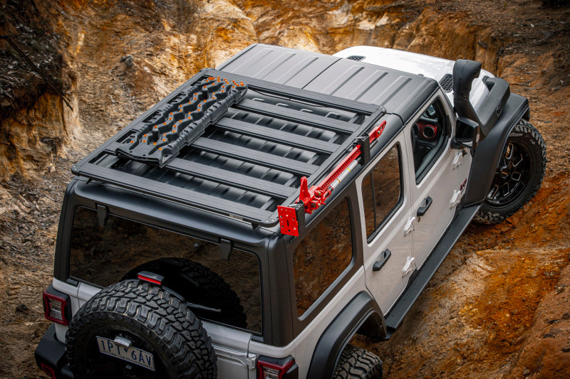 ARB BASE Rack JL mount kit installed view
