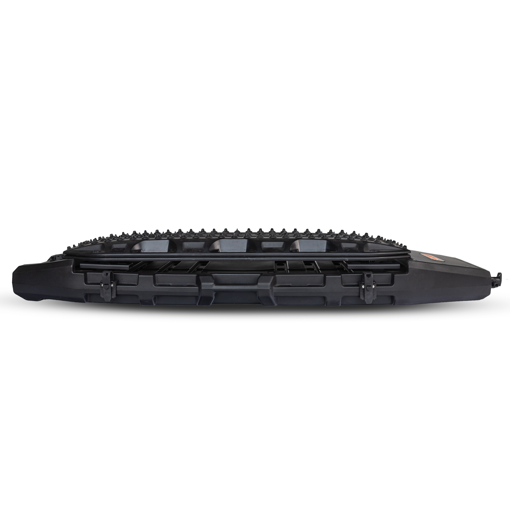 ROAM 8.5-gallon pump tank with traction boards mounted