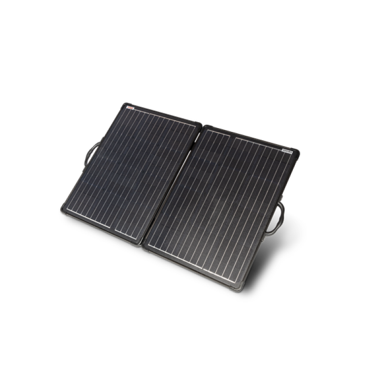 REDARC 120W Monocrystalline Portable Folding Solar Panel, detail view