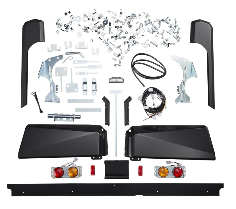 ARB Land Cruiser 80 Series rear bar — chassis mounting brackets