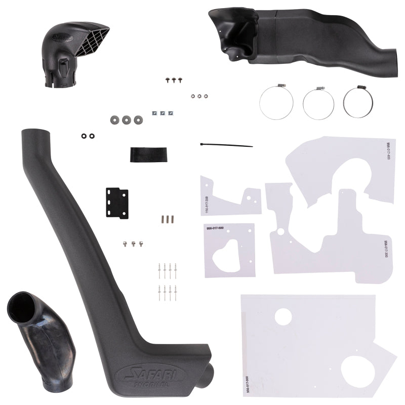 ARB Safari snorkel Wrangler JK — raised air-ram intake