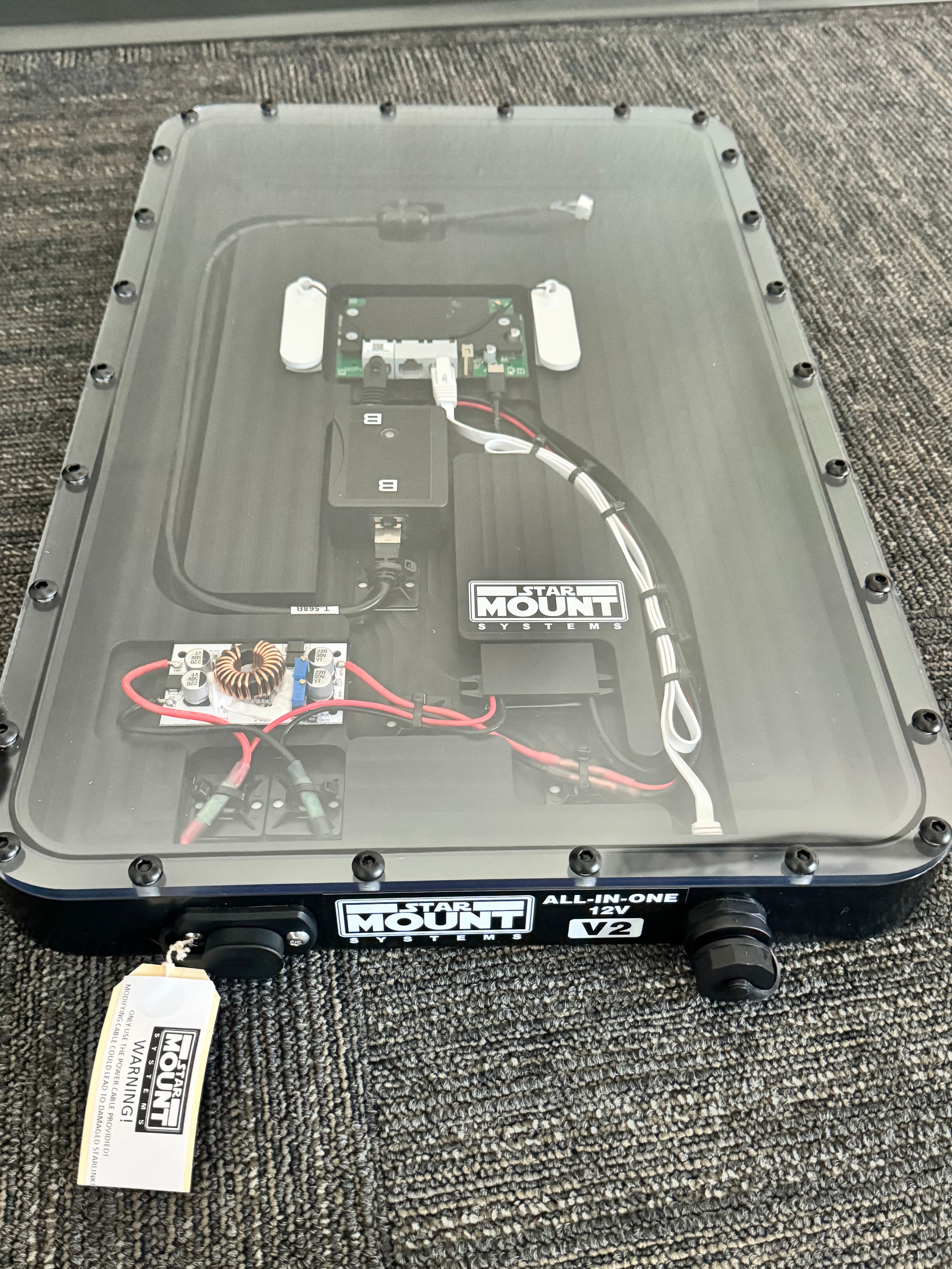 Star-Mount All In One 12v Flat Mount for Gen 2 Starlink