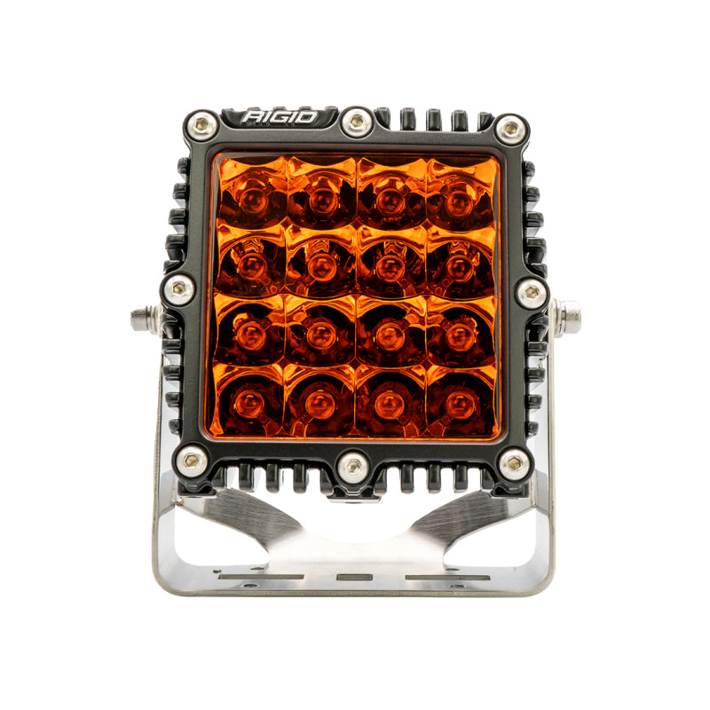 Rigid Q-Series amber PRO spot light detail of lens and patented optics