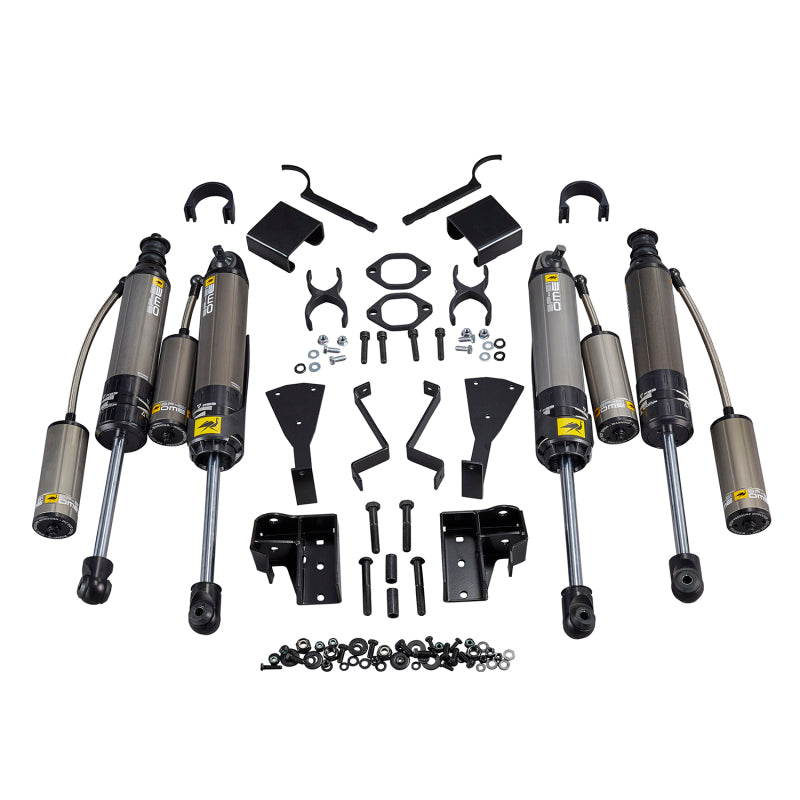 ARB Old Man Emu BP-51 shocks-only kit for Jeep Wrangler JK, shock set layout