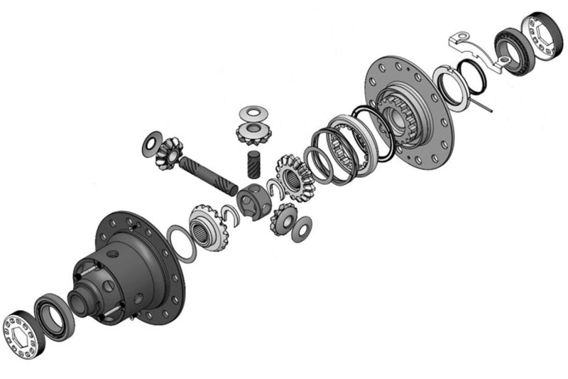 ARB Air Locker RD269 seal housing and bearing detail