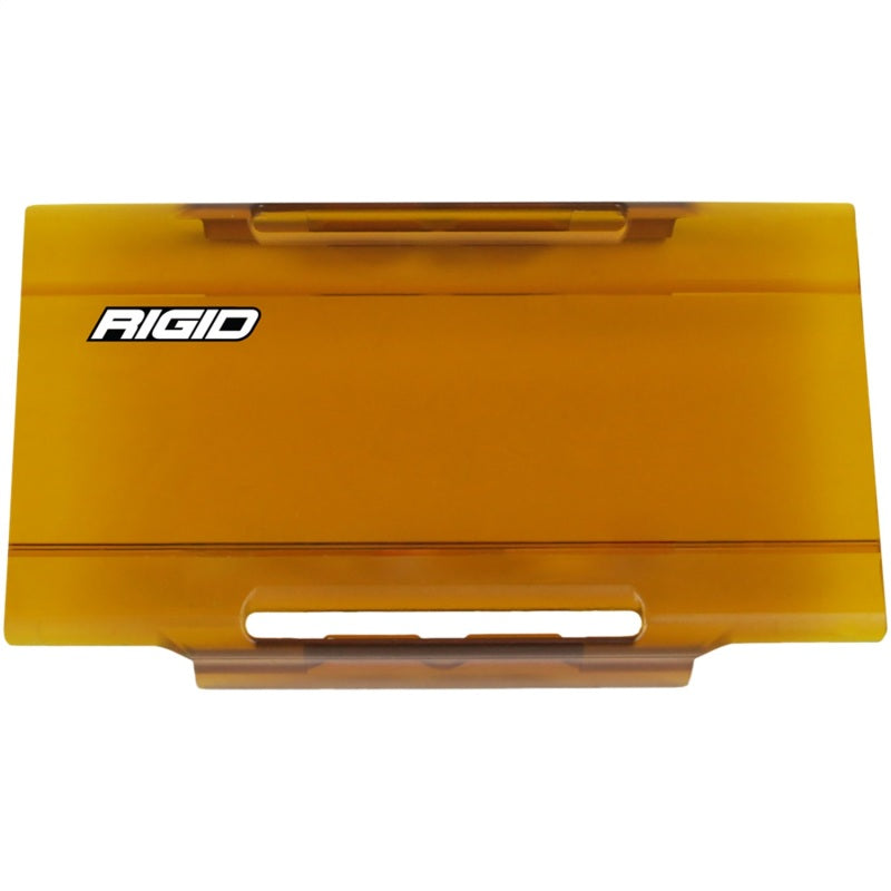Rigid Industries 6in E-Series yellow polycarbonate snap-on light cover