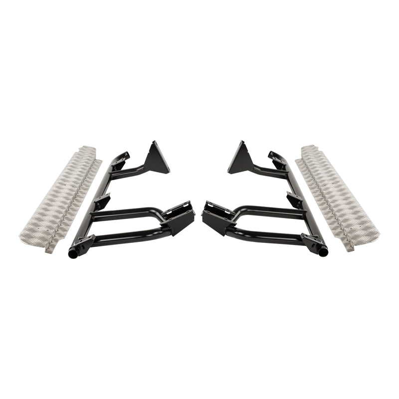 ARB Deluxe side rail and step 47.6mm — mounting bracket view