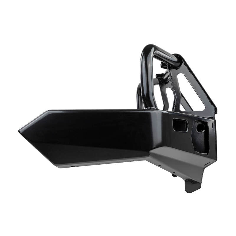 ARB Deluxe winch bumper for Toyota Hilux — straight-on front view