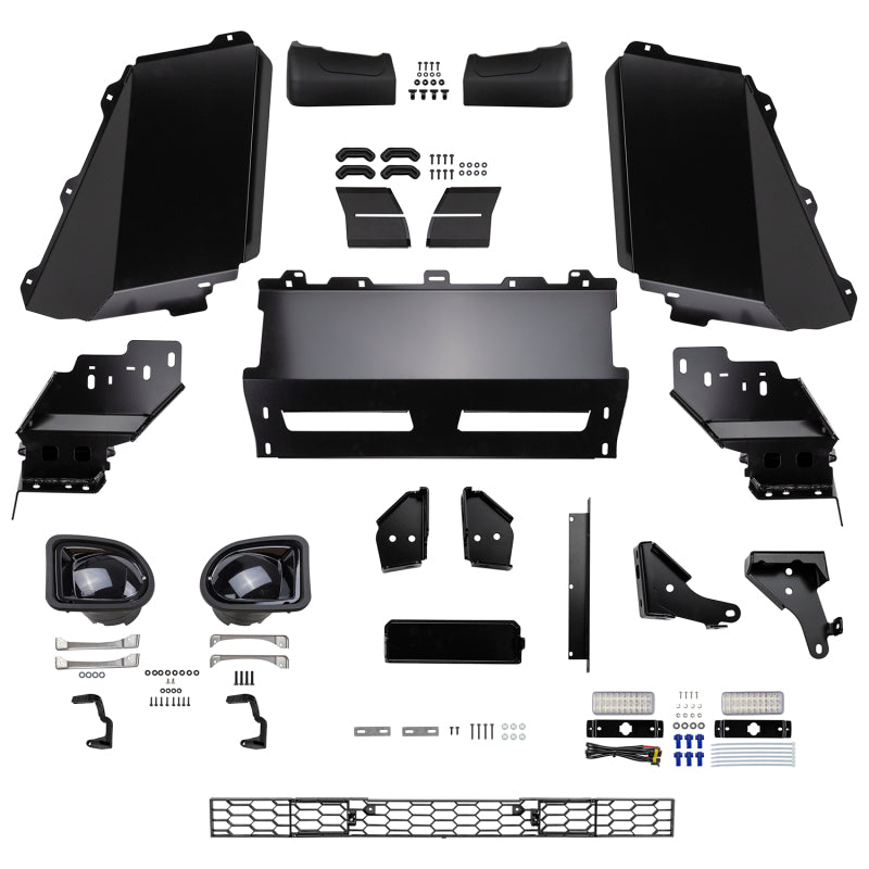 ARB Summit MKII bull bar for Toyota Fortuner — straight-on front view