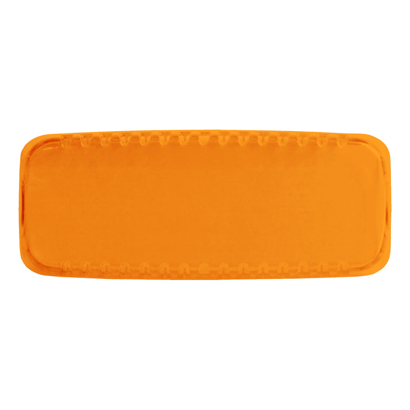 Rigid Industries SR-Q Series snap-on light cover in transparent Amber PRO