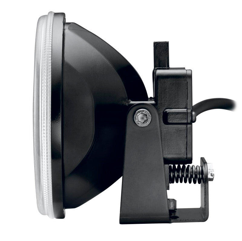 KC HiLiTES Gravity G4 4in LED Fog Light 10W SAE/ECE Clear Beam (Single), side view
