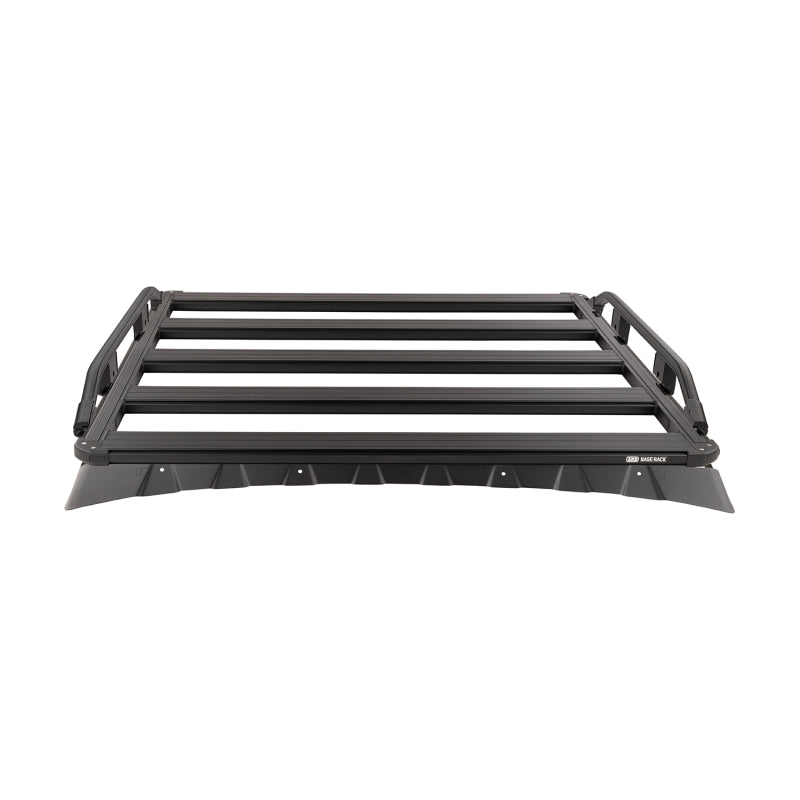 ARB BASE Rack 49x51 with full-length trade guard rails on 2016-2023 Toyota Tacoma