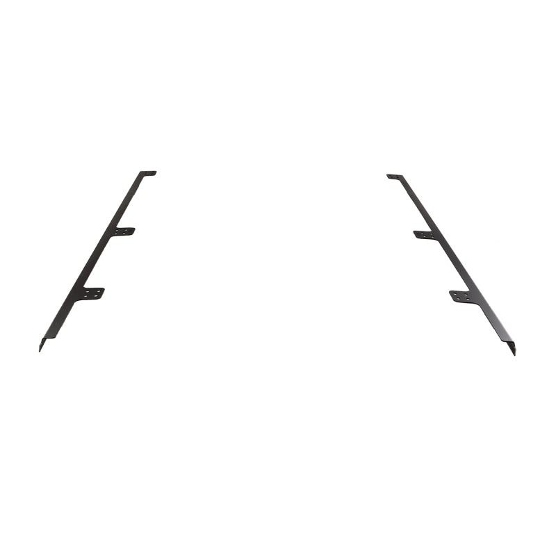 ARB Land Cruiser 100 Series blade brackets bolted to OE factory roof points