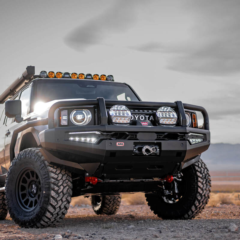 ARB Summit MKII Combar for 2024–2025 Toyota Land Cruiser 250, front three-quarter view