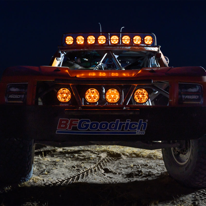 Rigid 360-Series Laser Edition 6in racing pod detail of laser-LED optic
