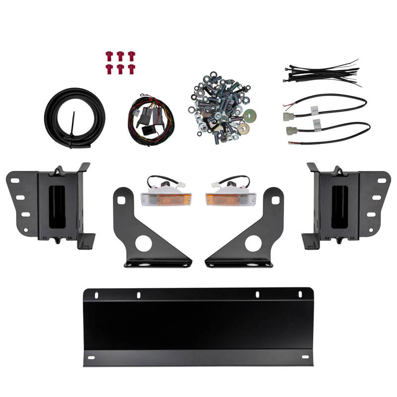 ARB Commercial Combination Bull Bar — mounting and buffer detail