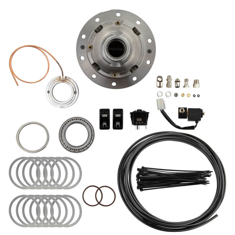 ARB Air Locker RD109 (Dana 44, 35-spline, 3.92 & up) — air line port close-up