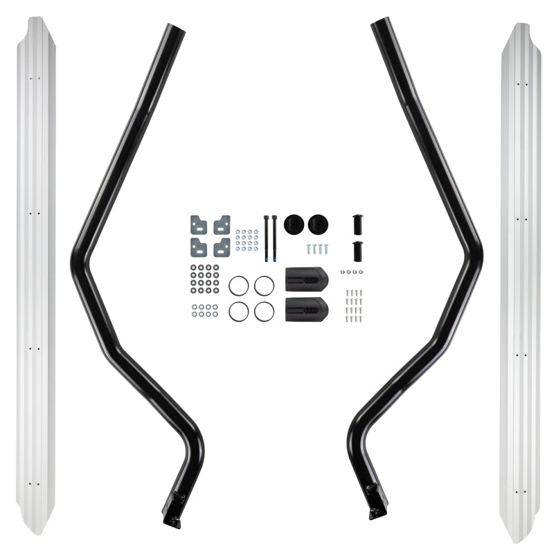 ARB Summit front rail steel section protecting the front quarter panel of a Triton