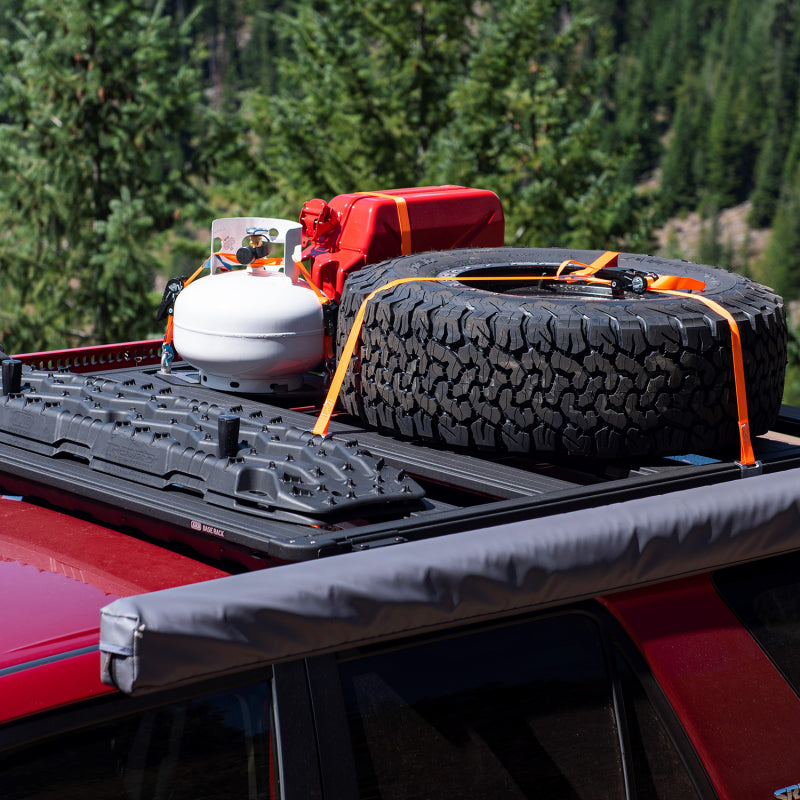 ARB BASE Rack for 4Runner — mount kit leg detail