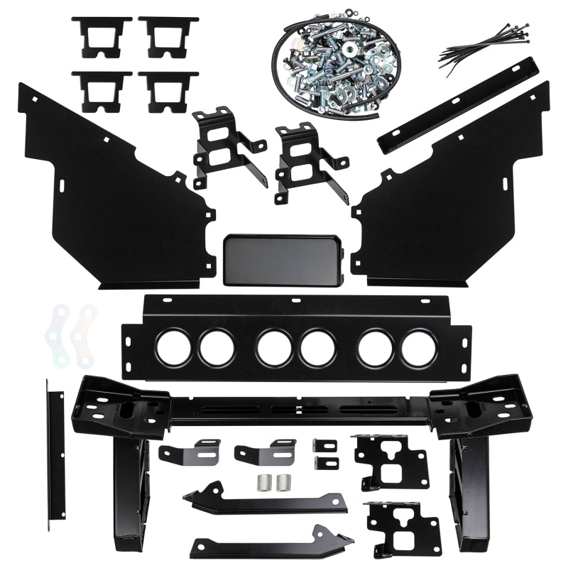 ARB Summit MKII bull bar for Mazda BT-50, straight-on front view