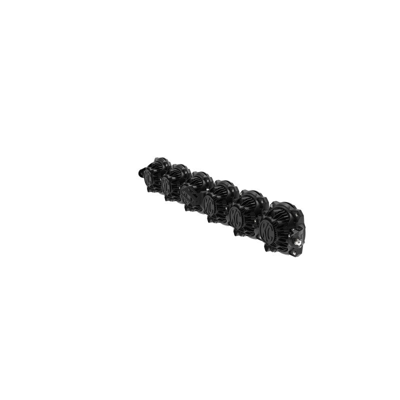 KC HiLiTES Gravity Titan 39in. 6-Light LED Light Bar for Ford Bronco Bumper, mounted view