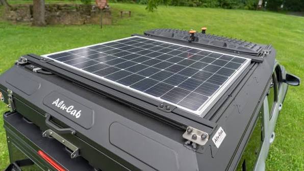 GP Universal Hard Solar Panel Mounting Bracket Kit - Alu-Cab Load Bar