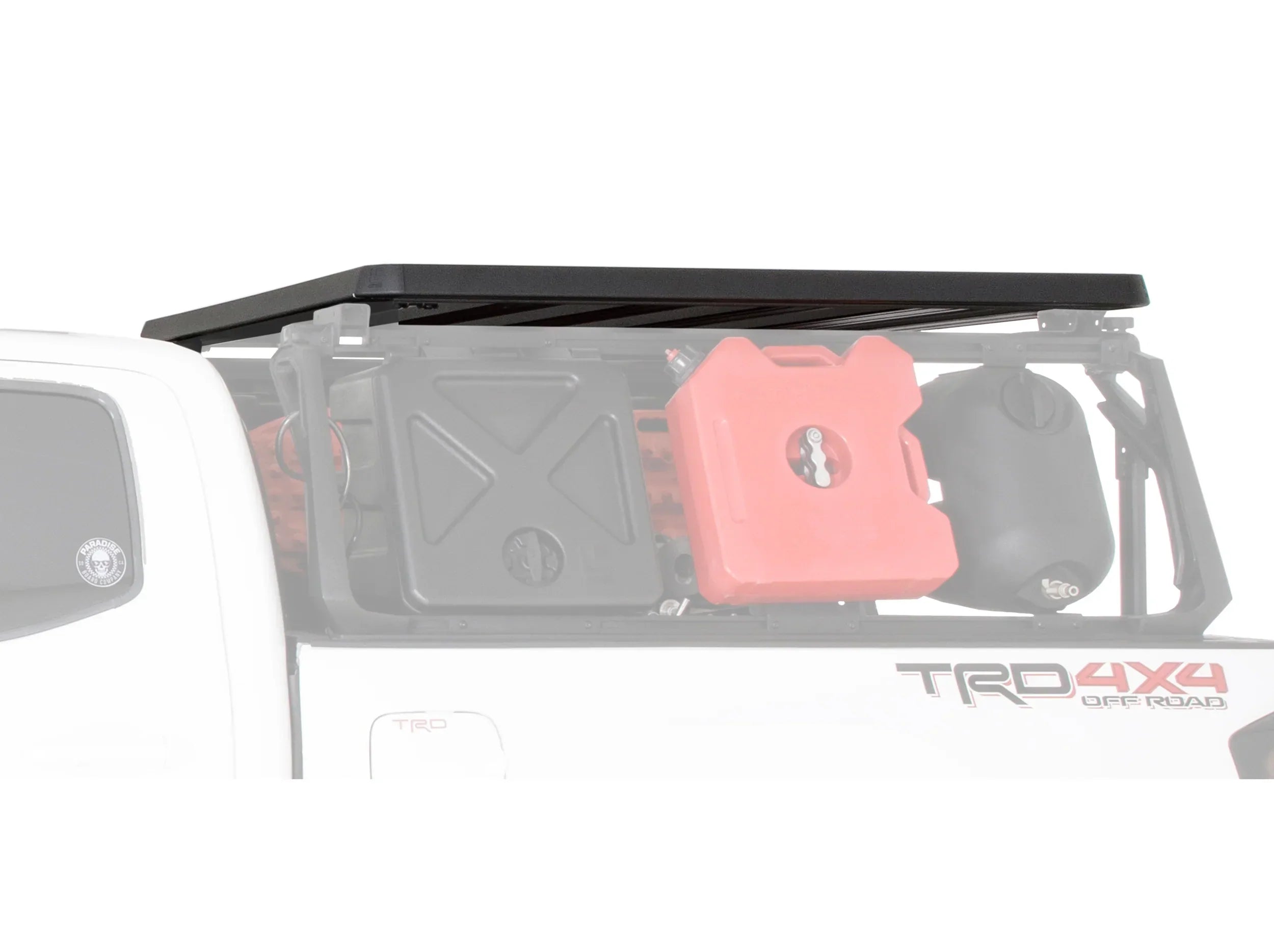 Leitner ACS ROOF platform rack over ACS Forged bed rack