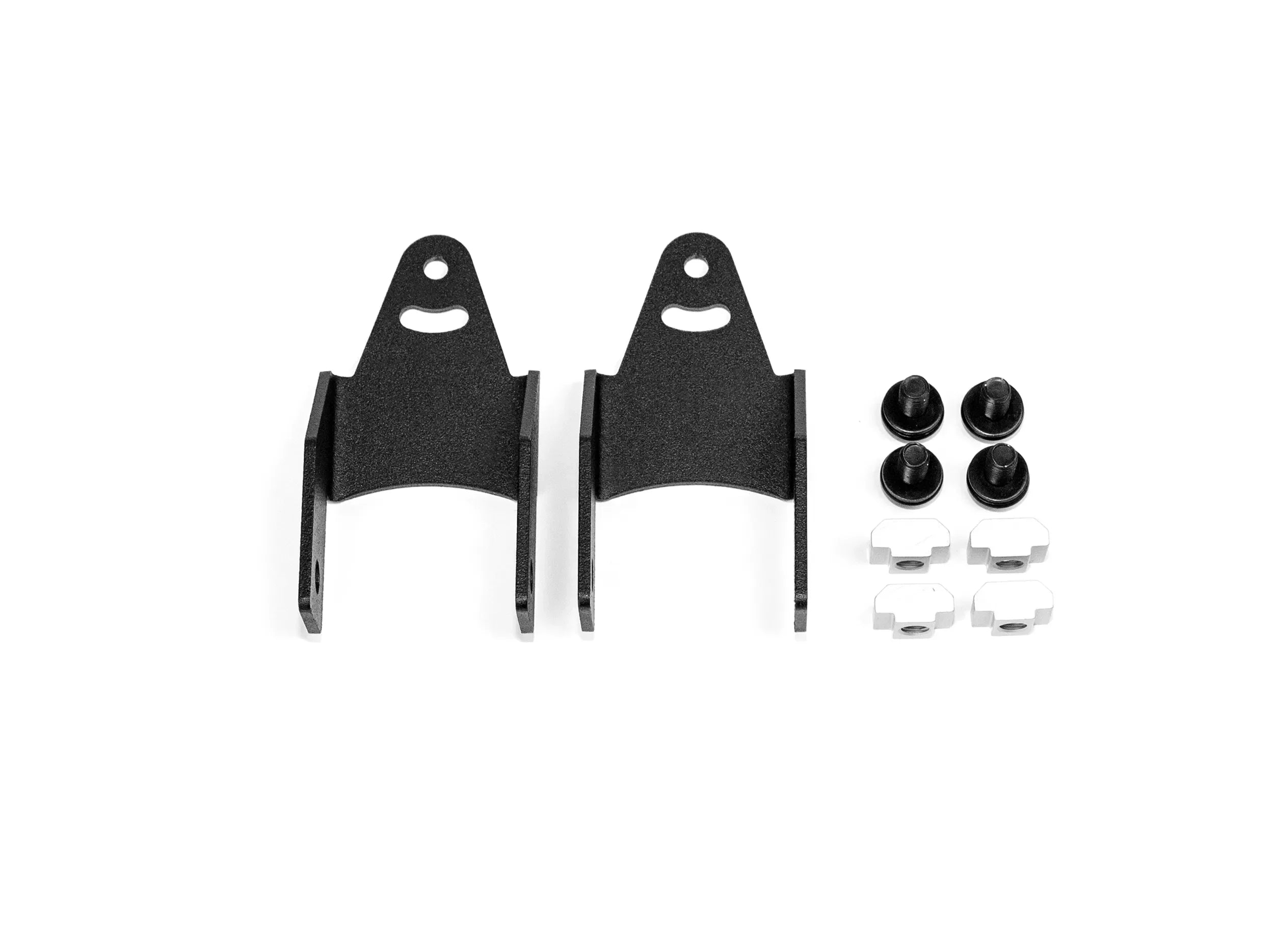 BLACK ACS ROOF LIGHT BRACKETS WITH HARDWARE FOR RIGID