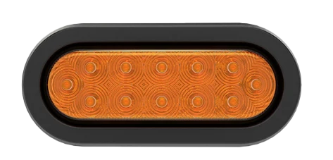 61-001-1 Oval 24V Amber Turn 1706A