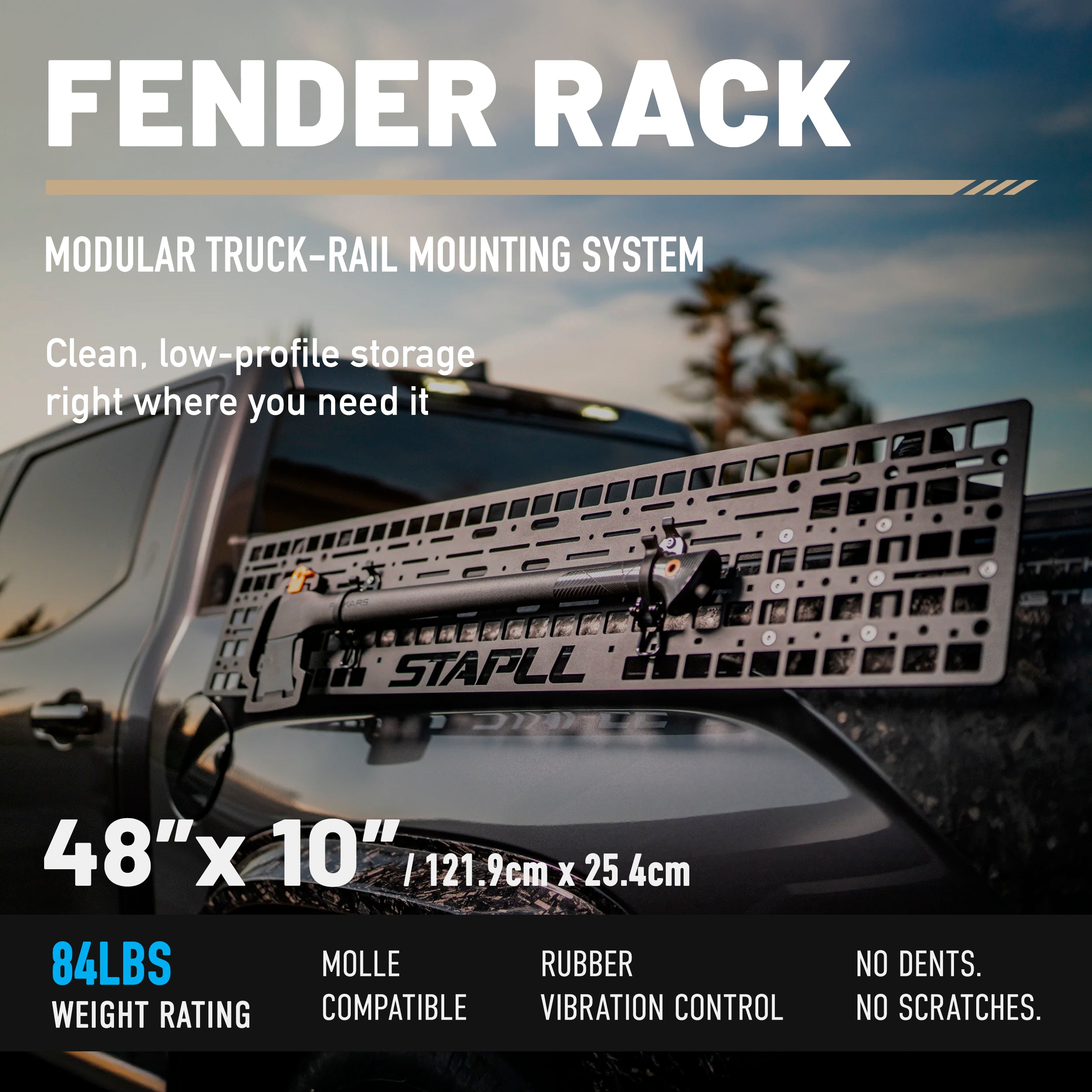 48x10" Fender Rack