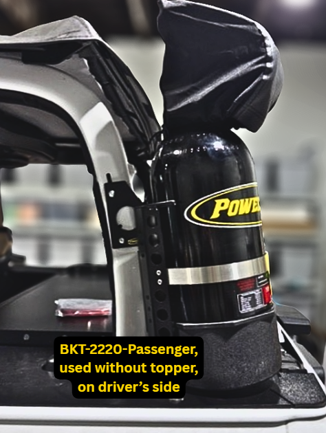 2 Door Wrangler JL Sports Bar Mount