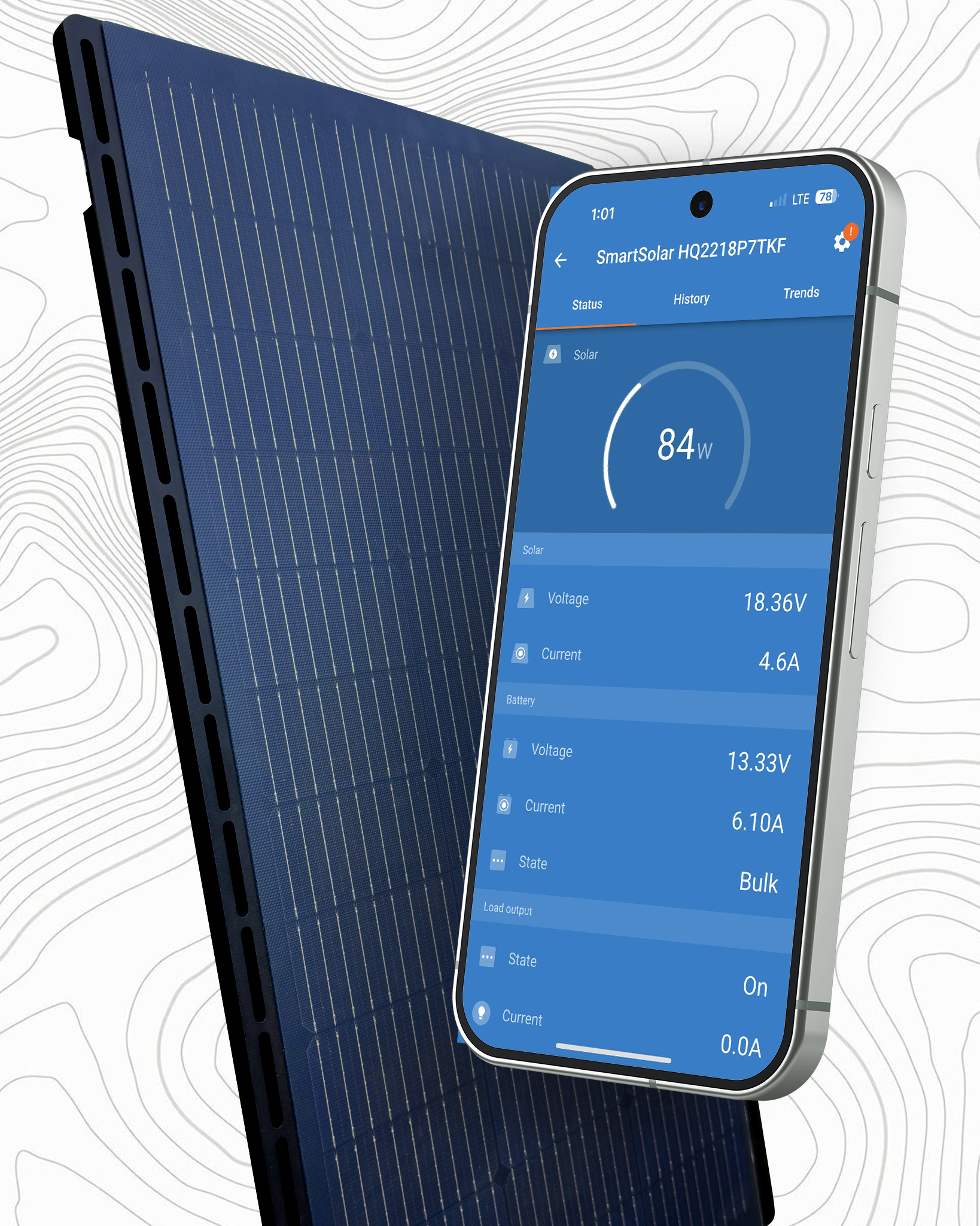 BLOX 100w Rapid Install Solar Panel