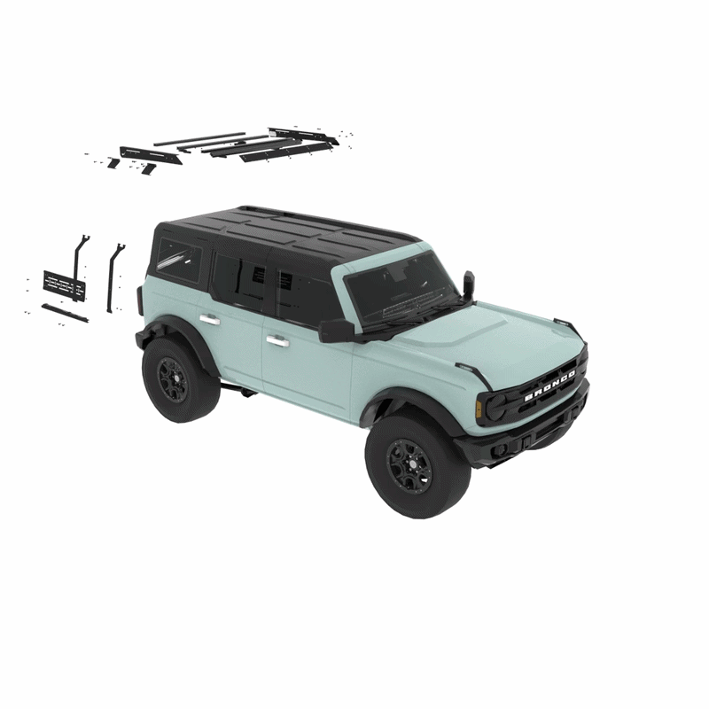 Modular Half Rack For The Ford Bronco