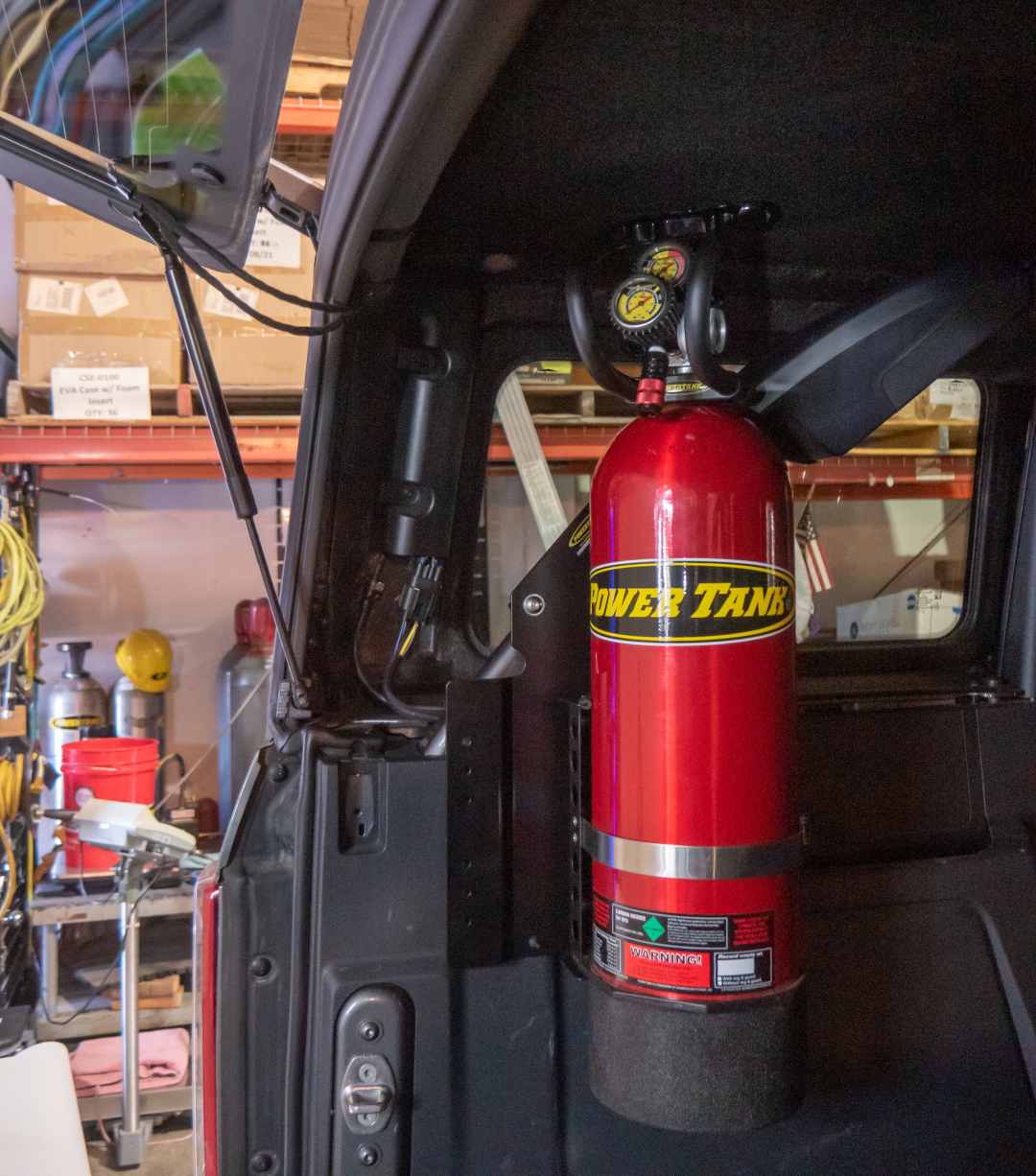 4 Door Bronco Plate - Power Tank or Propane Tank mount (6th Gen 2021+)