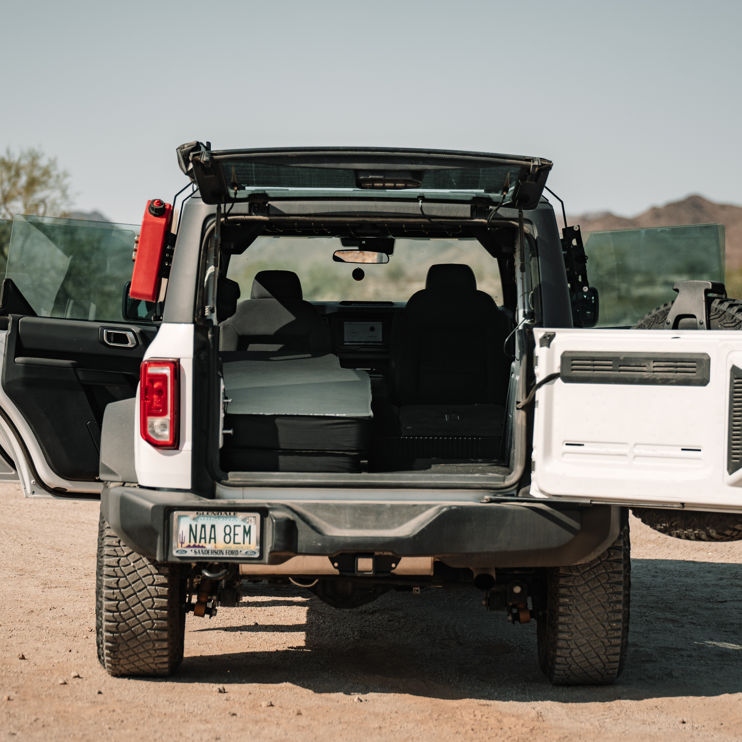 deepsleep Solo Camping Mat for 4 Door Ford Bronco