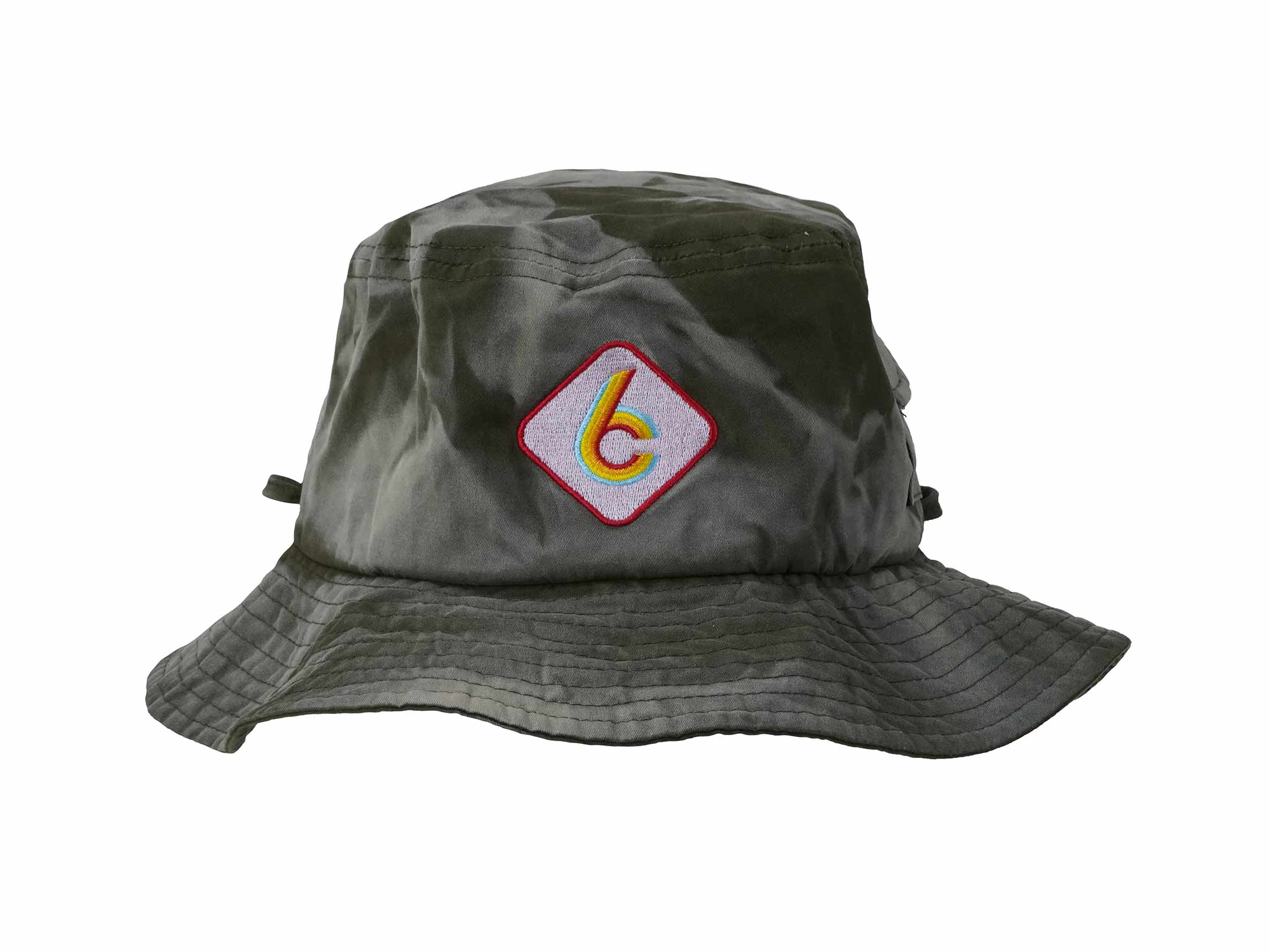 BUCKET HAT | CAMO pink patch SWAG C6 Outdoor- Overland Kitted