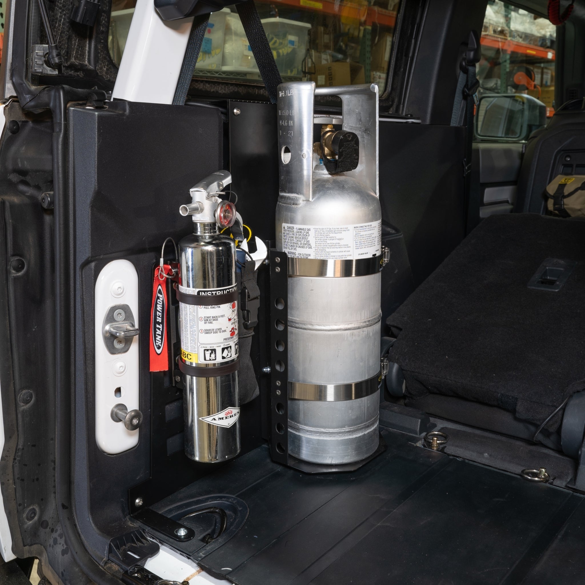 2 Door Bronco Plate - Power Tank or Propane Tank mount (6th Gen 2021+)