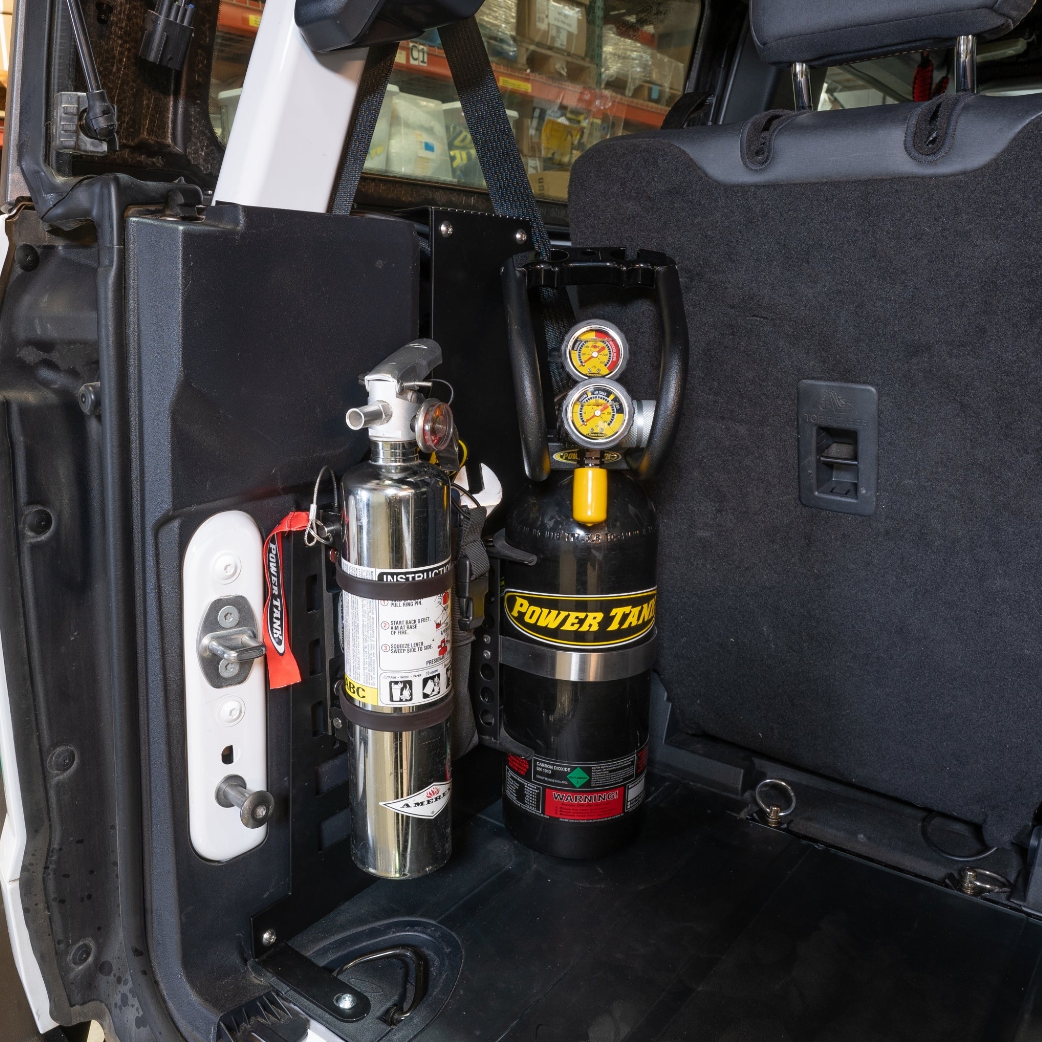 2 Door Bronco Plate - Power Tank or Propane Tank mount (6th Gen 2021+)