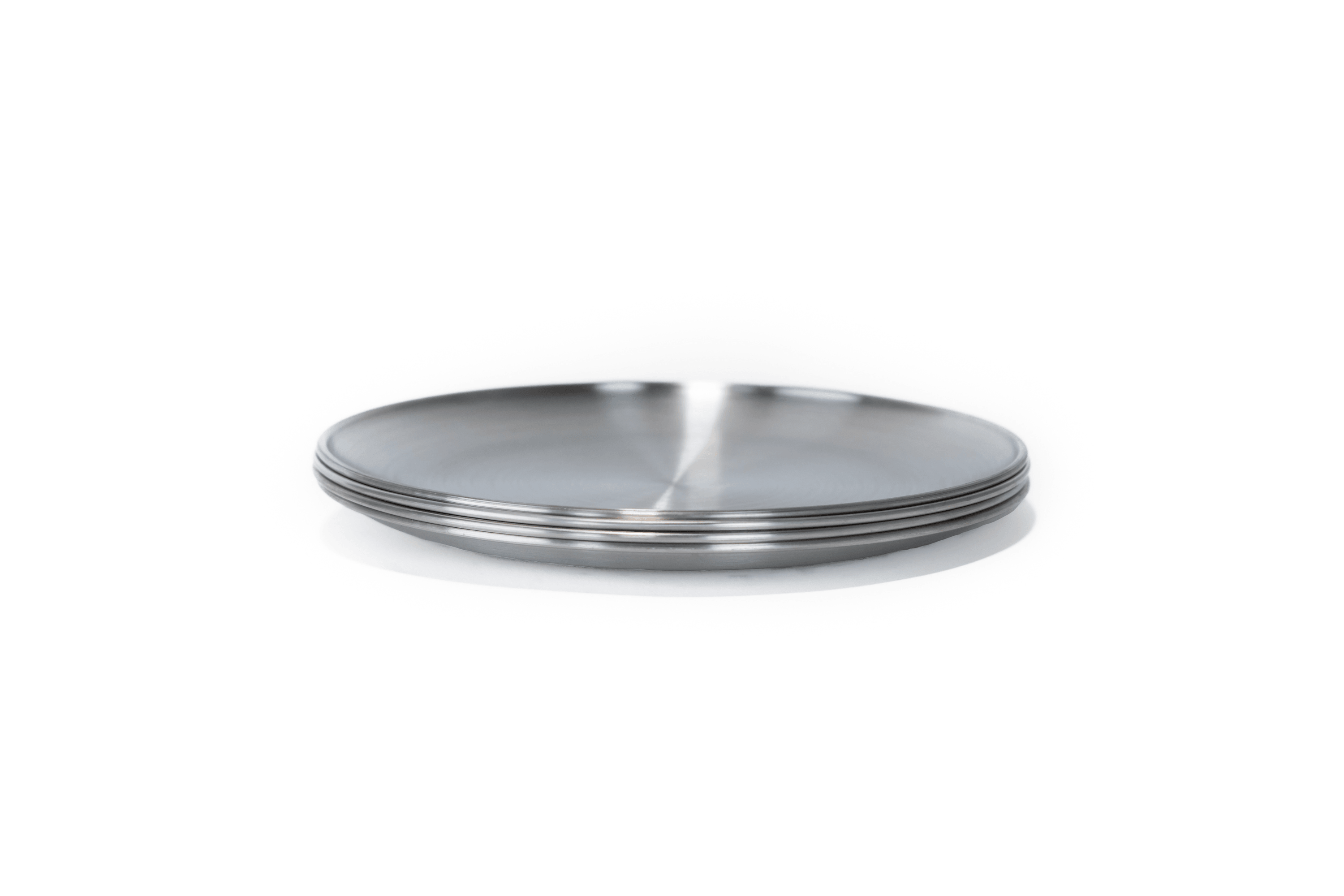 Stainless Steel Chef Plate Set (4)