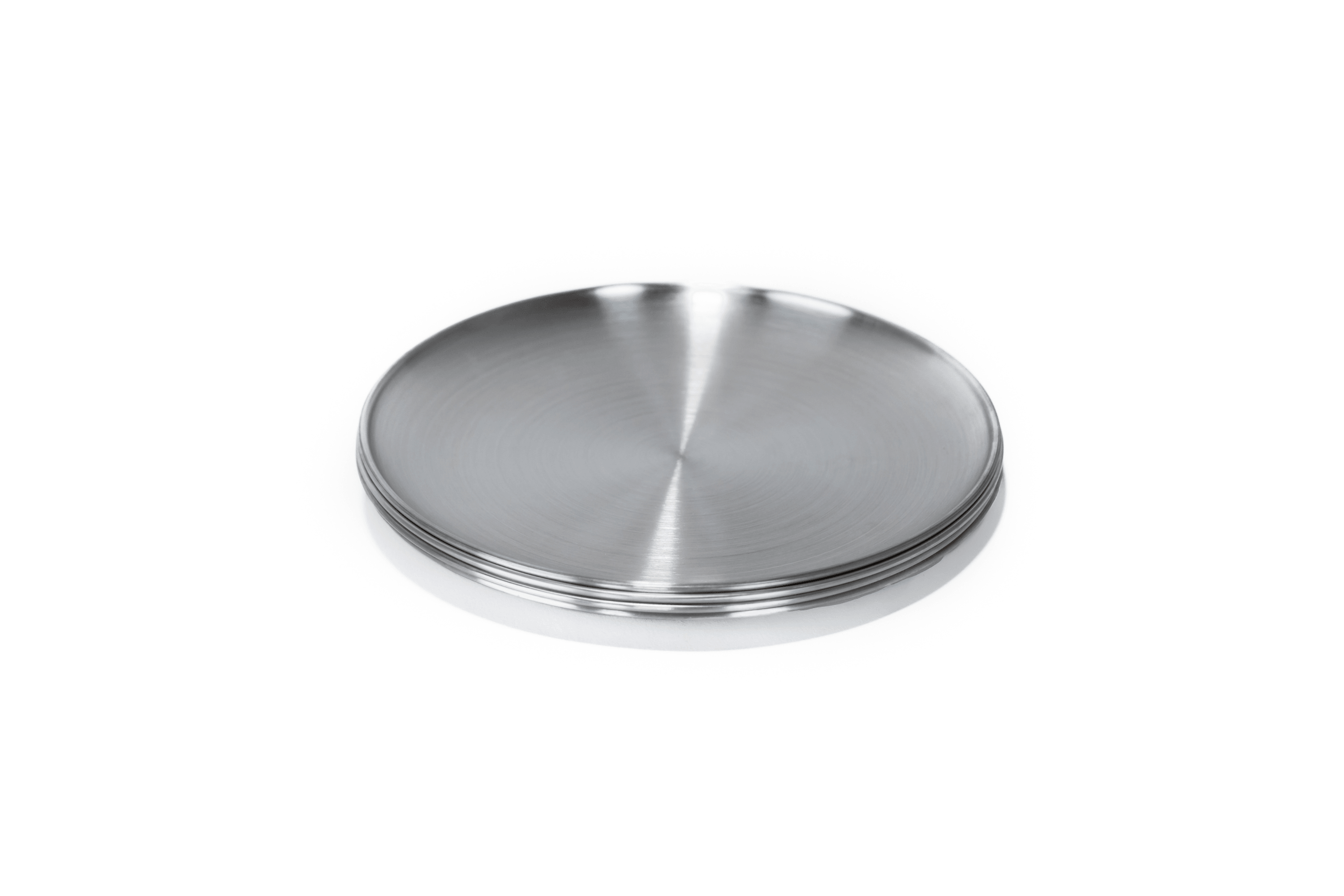 Stainless Steel Chef Plate Set (4)