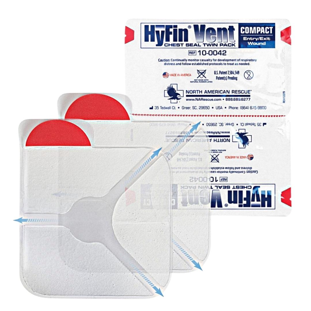 Outer Limit Supply Waterproof 5000 Series first aid kit, side view