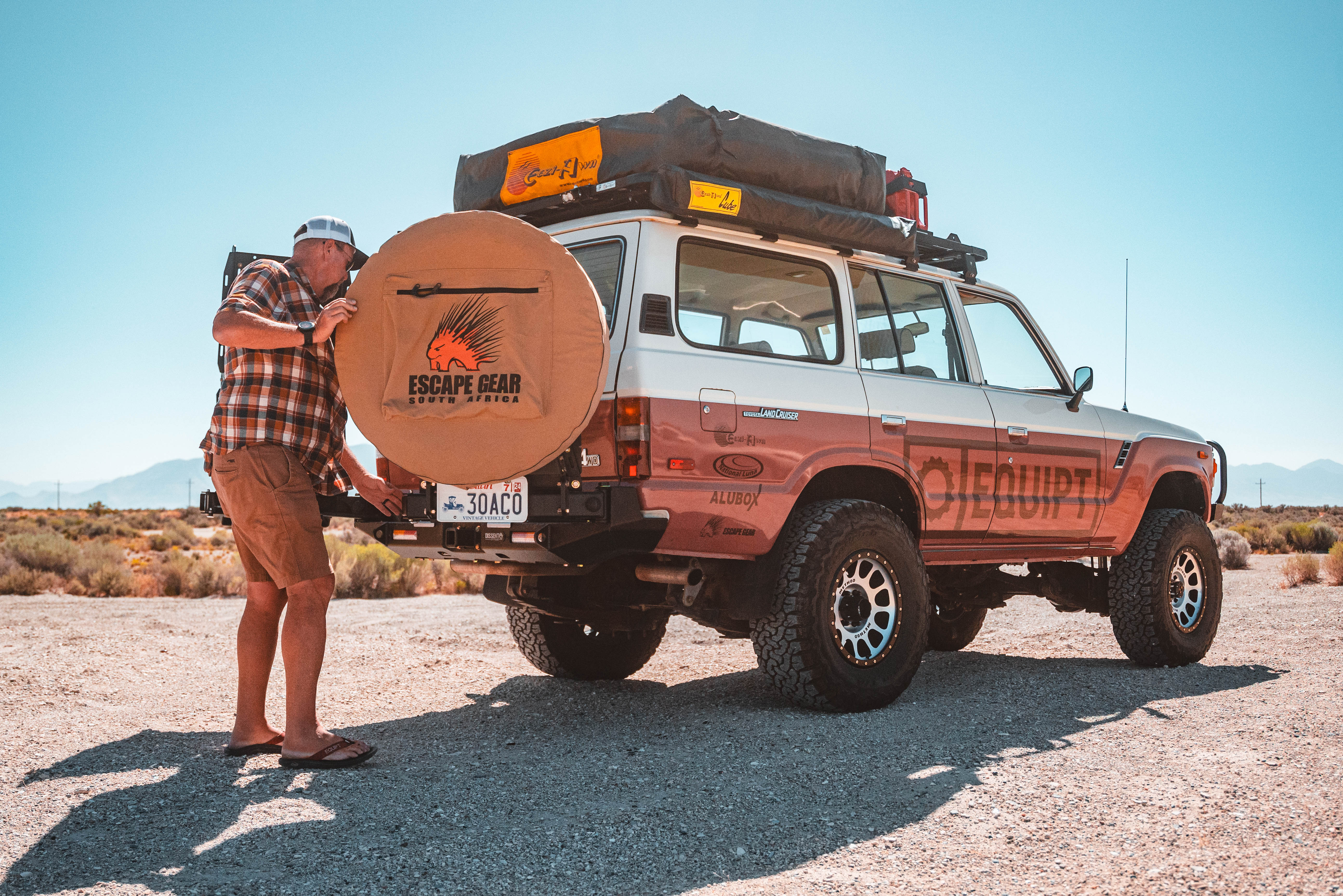 Escape Gear Canvas Spare Tire Cover