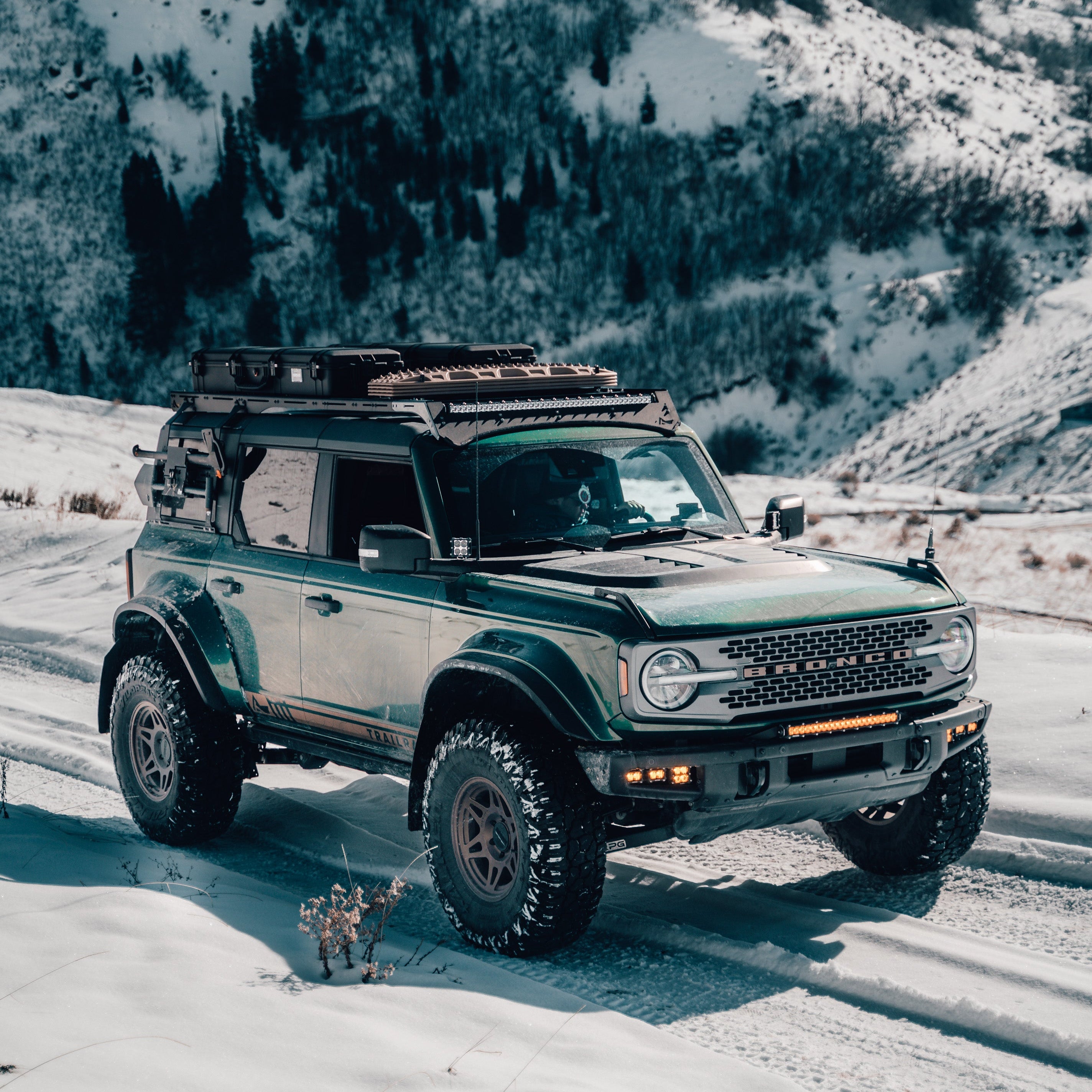 Modular Roof Rack For The Ford Bronco 4-Door