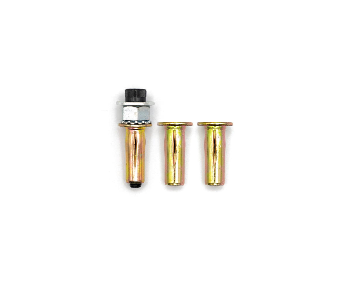 Well nut to plus nut conversion kit with cross nuts and install tool