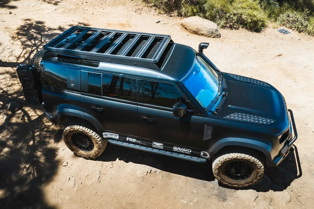 Leitner ACS ROOF 3/4 Platform Rack — Land Rover Defender 110