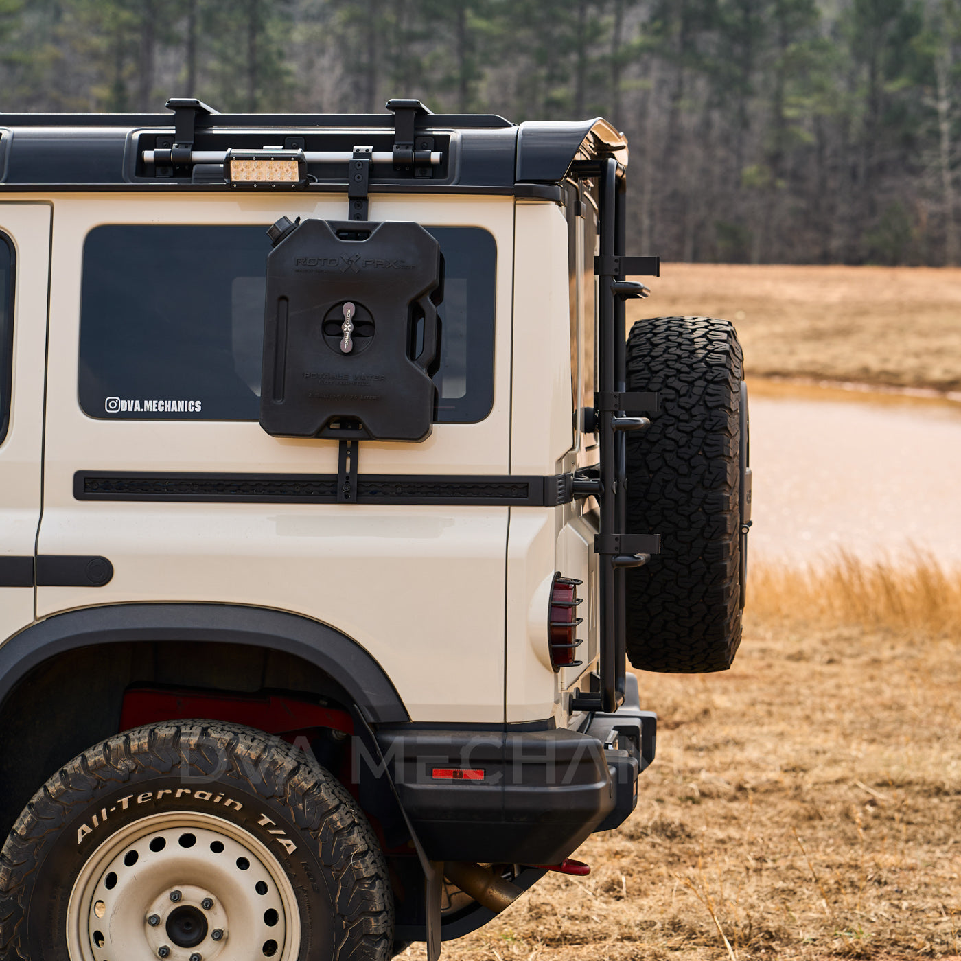INEOS Grenadier: Rear Spoiler | Gloss Black or Scottish White