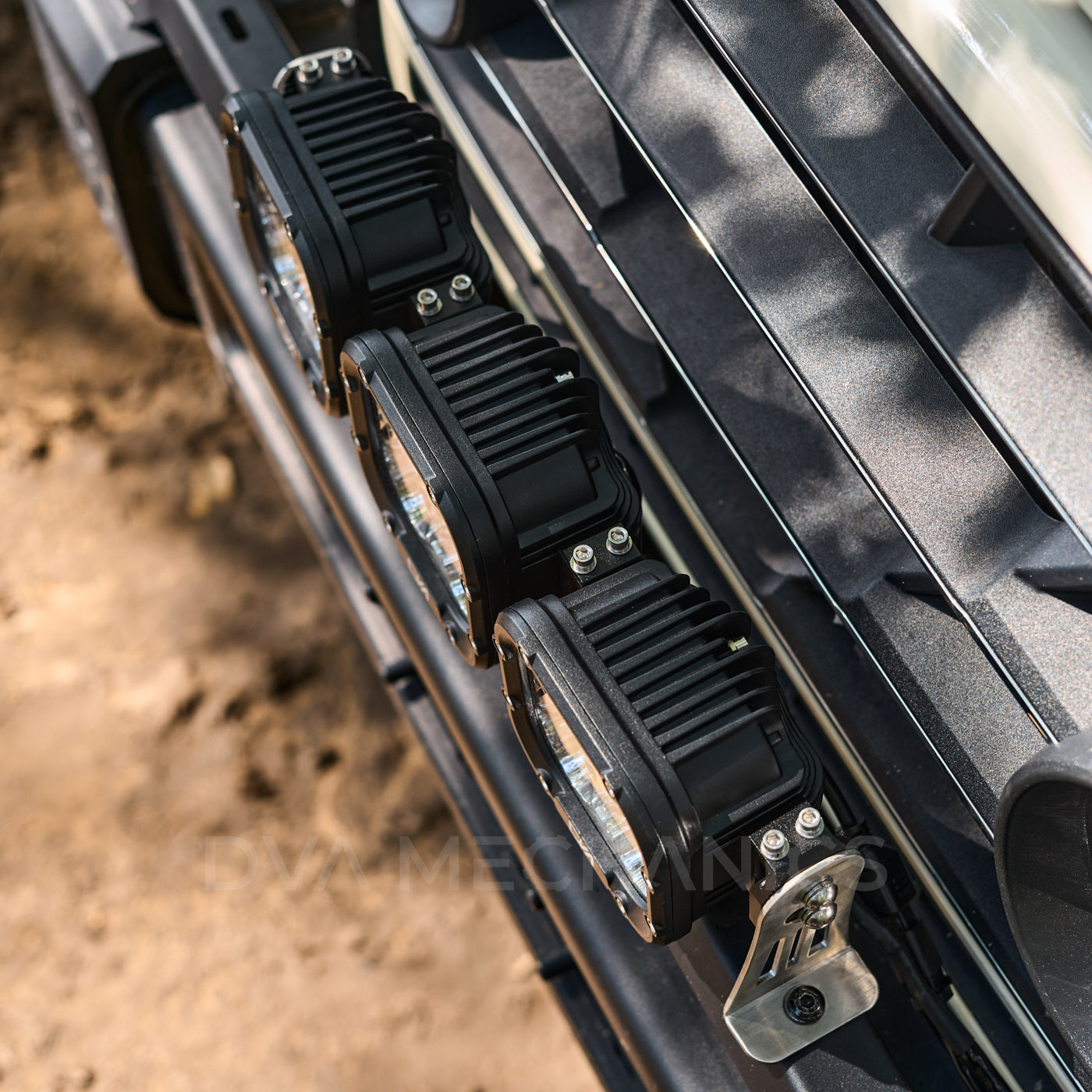 INEOS Grenadier: Front Bumper Light Kit (Mount + 3-Light LED Bar)
