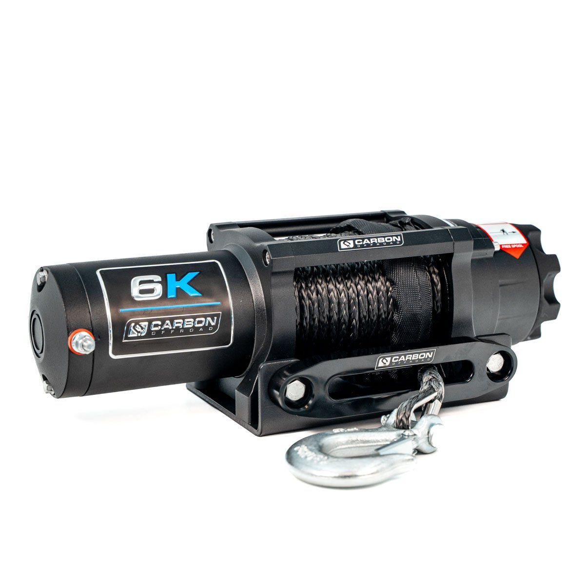 Carbon Offroad 6000lb ATV/Small 4X4 Winch