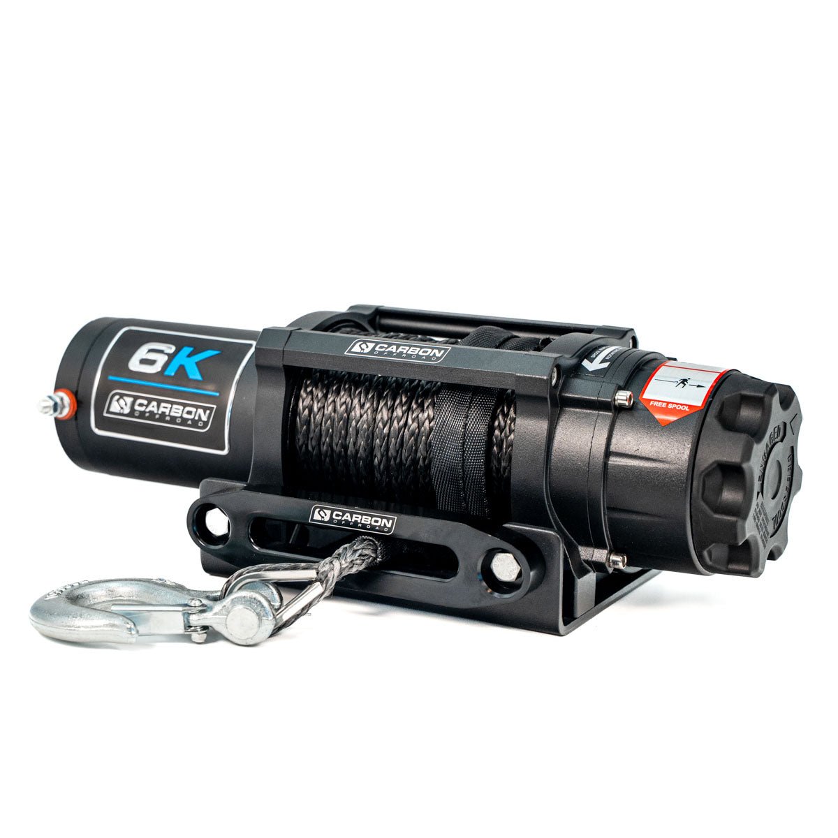 Carbon Offroad 6000lb ATV/Small 4X4 Winch