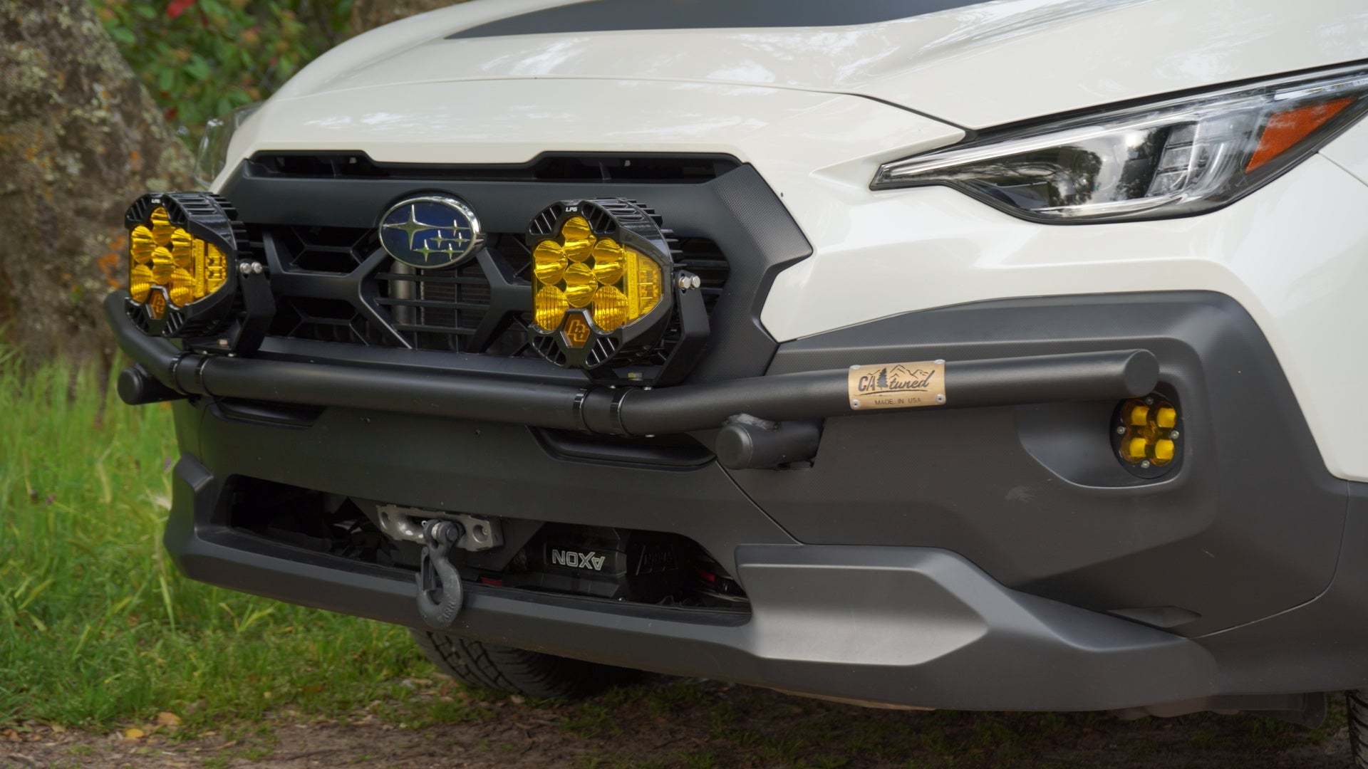 CAtuned Off-Road Subaru Crosstrek Wilderness Front Hidden Winch Mount